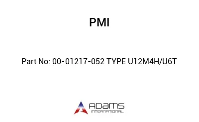 00-01217-052 TYPE U12M4H/U6T