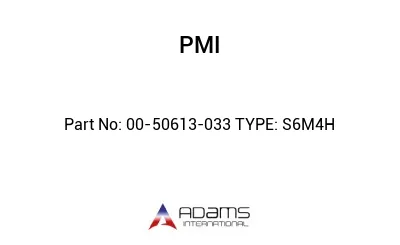 00-50613-033 TYPE: S6M4H