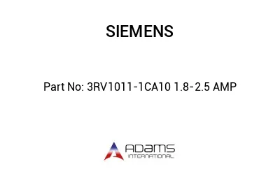 3RV1011-1CA10 1.8-2.5 AMP