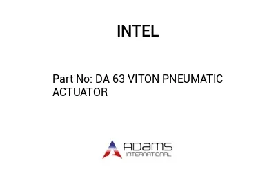 DA 63 VITON PNEUMATIC ACTUATOR