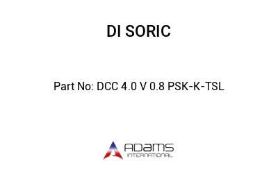 DCC 4.0 V 0.8 PSK-K-TSL