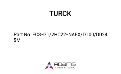 FCS-G1/2HC22-NAEX/D100/D024 5M