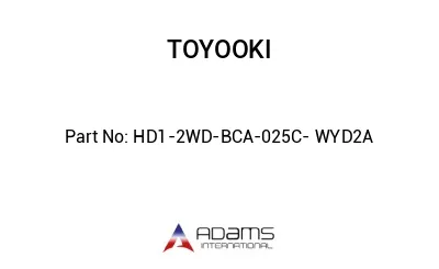 HD1-2WD-BCA-025C- WYD2A