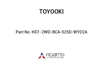 HD1-2WD-BCA-025D-WYD2A