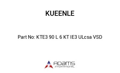 KTE3 90 L 6 KT IE3 ULcsa VSD