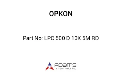 LPC 500 D 10K 5M RD