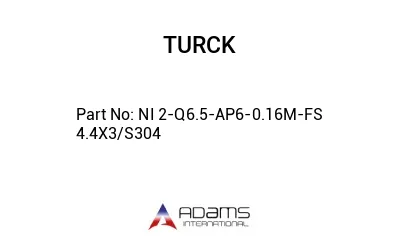 NI 2-Q6.5-AP6-0.16M-FS 4.4X3/S304