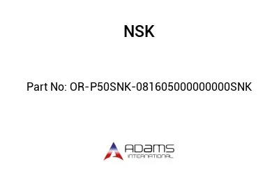 OR-P50SNK-081605000000000SNK