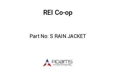 S RAIN JACKET