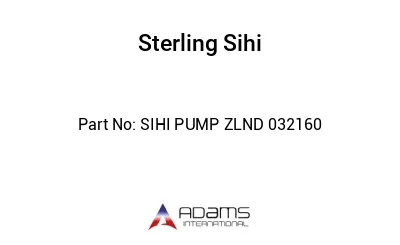 SIHI PUMP ZLND 032160