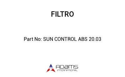 SUN CONTROL ABS 20.03