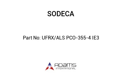 UFRX/ALS PCO-355-4 IE3